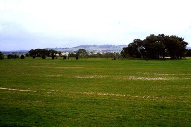 Slide - Photograph, John Ramsdale, River flood plain looking west: Slide 67, 1990s