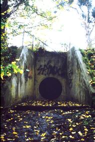 Slide - Photograph, John Ramsdale, Urban runoff into Plenty River: Slide 69, 1990s