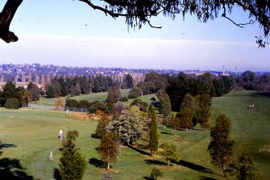 Slide - Photograph, John Ramsdale, Rosanna Golf Course: Slide 74, 1990s