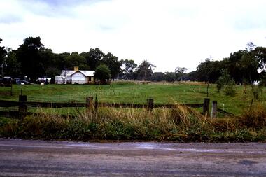 Slide - Photograph, John Ramsdale, Rail line near Whittlesea: Slide 94, 1990s