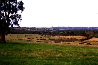 Slide - Photograph, John Ramsdale, Looking towards Bulleen brickworks: Slide 99, 1990