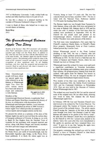 Article - Article (copy), Anne Paul, The Greensborough Batman apple tree story, by Anne Paul, 2012_08