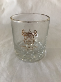 Domestic object - Glass, Austin Hospital, Austin Hospital commemorative glass, 1995