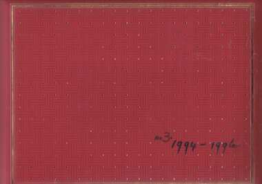 Album - Photograph Album, Probus Club of Diamond Valley, Probus Club of Diamond Valley Inc.: Book 3, 1994-1996, 1994-1996