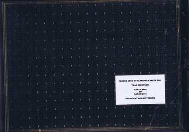 Album - Photograph Album, Probus Club of Diamond Valley, Probus Club of Diamond Valley Inc.: Year 18, March 2005 - March 2006, 2005-2006
