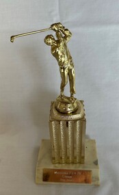 Award - Trophy, Thomastown Golf Club, [Thomastown Golf Club] Whittlesea 23/04/1978. C Grade, Bob Jones, 1978