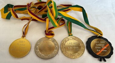 Award - Medallion, Thomastown Golf Club, [Thomastown Golf Club] Played all games, Bob Jones, 1987, 1990, 1991, 1993, 1987-1993