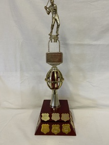 Award - Trophy, Thomastown Golf Club, Thomastown Golf Club. C Grade Perpetual Trophy 1980-1991, 1980-1991