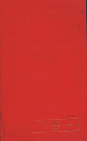 Administrative record - Record Book, Thomastown Golf Club et al, Thomastown Golf Club. "Games books", 1985 and 1986, 1985-1986