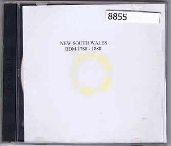 Compact disc, New South Wales: births, deaths, marriages: [1788-1888], 1788-1905