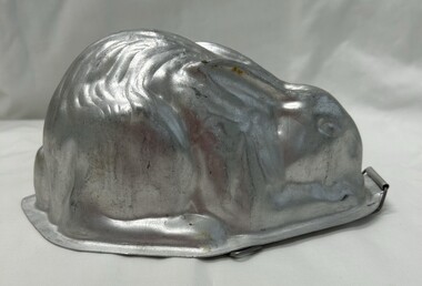 Domestic object - Jelly Mould, Swan Brand, Rabbit mould, 1950c
