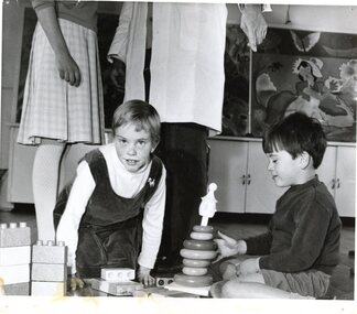 Photograph, Mental Health Department, Children at play, Janefield 1968, 1968