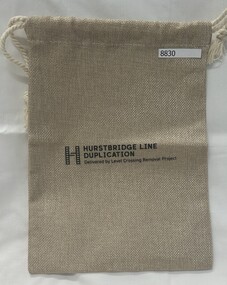 Memorabilia - Bag, Hurstbridge Line Duplication : delivered by Level Crossing Removal Project, 2023