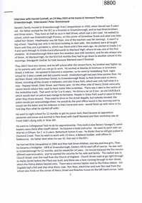 Article - Interview, Peter Simmenauer, Harold Connell, 24/05/2023