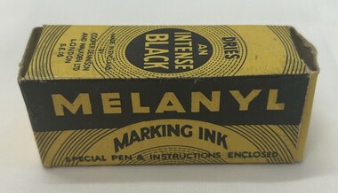 Functional object - Ink, Cooper, Dennison & Walkden Ltd, Melanyl Marking Ink, 1930s