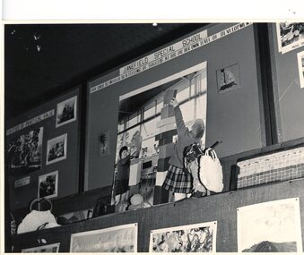 Photograph, Mental Health Department, Janefield Special School display: Education Week 1969 at Northland Shopping Centre, 1969