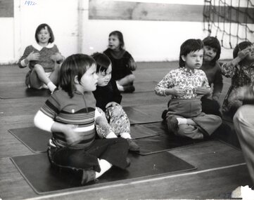 Photograph, Janefield: floor exercises 1972, 1972