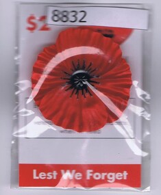 Badge, RSL, Anzac Poppy Badge, 2023