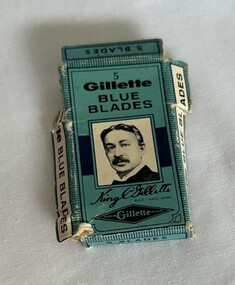 Functional object - Razor blades, Gillette, Gillette Blue Blades, 1960s