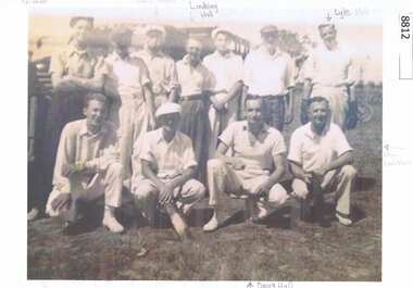 Photograph, Greensborough Cricket Club, 1950s