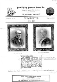 Newsletter - Article, Margaret Fleming, John Wood Fleming 1837-1919: The grand old man of Brunswick Municipal Council, 2021