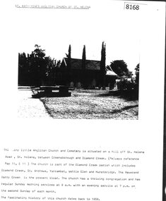 Article, St Katherine's Anglican Church of St Helena, 1980s