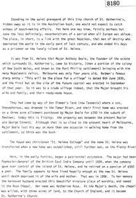 Article, [St Katherine's Church, St Helena]