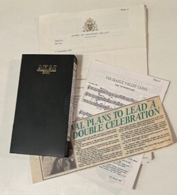 Mixed media - Video Cassette and Program, Diamond Valley Choral Society, Shire of Diamond Valley Family Carols, performed by Diamond Valley Choral Society 1990-1993, 1990-1993