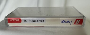 Audio - Oral History, June Hall, Norm Hyde: interviewed by June Hall, 2011