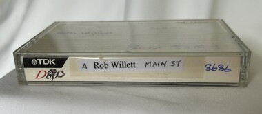 Audio - Oral History, June Hall, Rob Willett: interviewed by June Hall, 2011