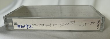 Audio - Oral History, Noel Withers, Alf Poulter: interviewed by Noel Withers, 2010c