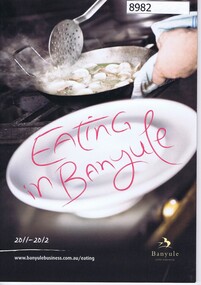 Booklet - Directory, Eating in Banyule 2011-2012, 2011