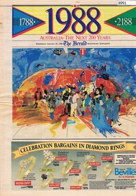 Newspaper - Newspaper supplement, 1988 Australia: The Next 200 years, 20/01/1988