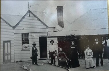 Photograph - Photograph (Framed), Evelyn Arms Hotel Greensborough