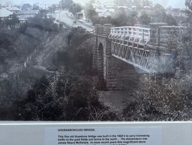 Photograph - Photograph (Framed), Greensborough bridge, 1870s