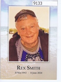 Card - Funeral card, Le Pine Funerals, Rex Smith 1942 - 2024, 11/06/2024