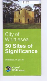 Pamphlet - Map, City of Whittlesea, City of Whittlesea, 50 Sites of Significance