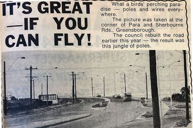 Newspaper - Newspaper Clipping - Digital Image, Diamond Valley News, It's great - if you can fly, 31/08/1971