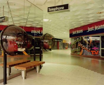 Photograph - Photograph - Digital Image, Greensborough Plaza 1979 [interior], 1979_