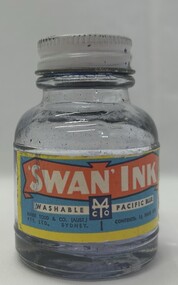 Container - Ink Bottle, Mabie Todd and Co, Swan Ink Bottle, 1960c