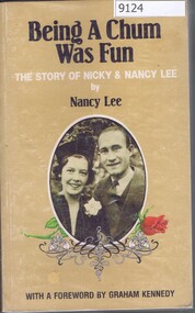 Book, Nancy Lee, Being A Chum Was Fun. The Story of Nicky & Nancy Lee, 1979