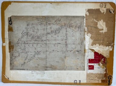 Poster - Planning Document, Shire of Diamond Valley, Subdivision Plan # G 1, Watsonia, 1962 and 1976