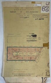 Poster - Planning Document, City of Heidelberg, Subdivision Plan # G 29 Part 2, Crown portion 16, Greensborough, 1951