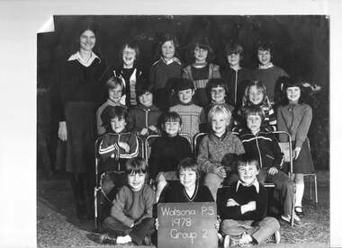 Photograph - School Photograph - Digital Image, Watsonia Primary School Wa4838 1978 Group 2, 1978_