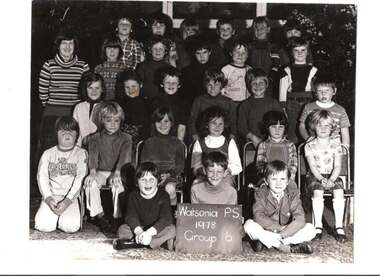 Photograph - School Photograph - Digital Image, Watsonia Primary School Wa4838 1978 Group 6, 1978_