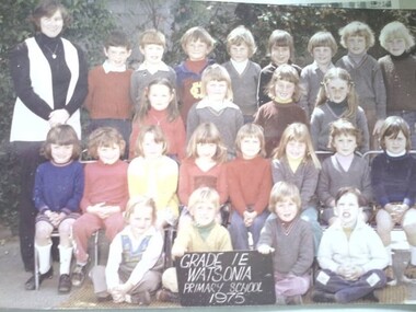 Photograph - School Photograph - Digital Image, Watsonia Primary School Wa4838 1975 Grade 1E, 1975_