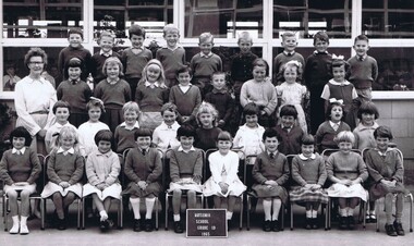 Photograph - School Photograph - Digital Image, Watsonia State School Wa4838 1965 Grade 1D, 1965_