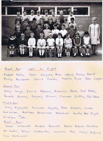 Photograph - School Photograph - Digital Image, Watsonia State School Wa4838 1968 Grade 1D, 1968_