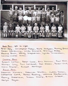 Photograph - School Photograph - Digital Image, Watsonia State School Wa4838 1968 Grade 1F, 1968_