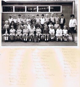 Photograph - School Photograph - Digital Image, Watsonia State School Wa4838 1968 Grade 1G, 1968_